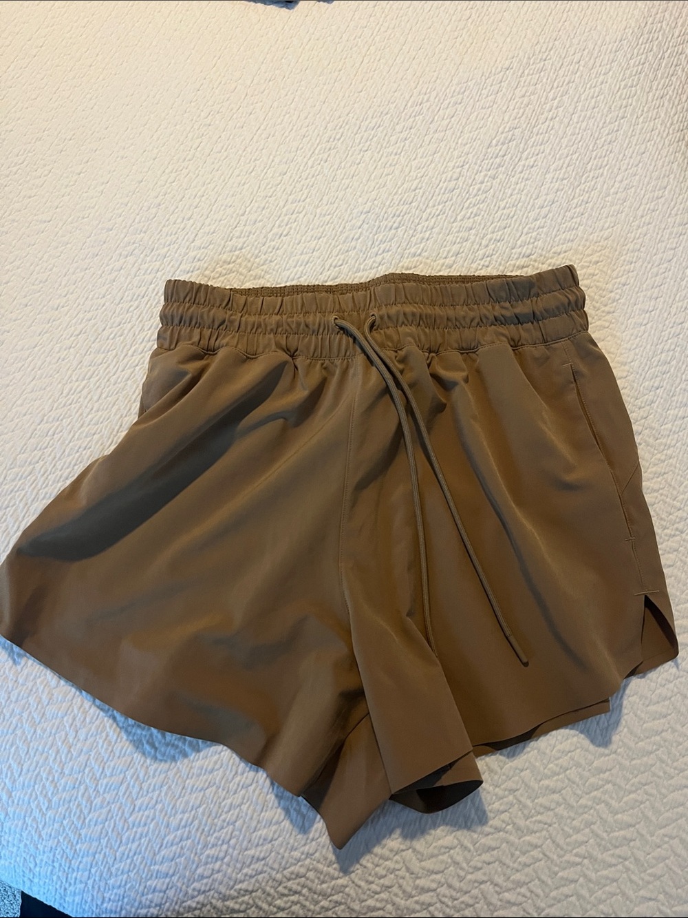 Athleta Crossroads High-Rise Drawstring Athletic Shorts - XS